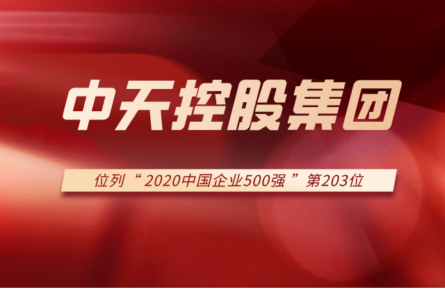 快盈lll集团列2020中国企业500强第203位！